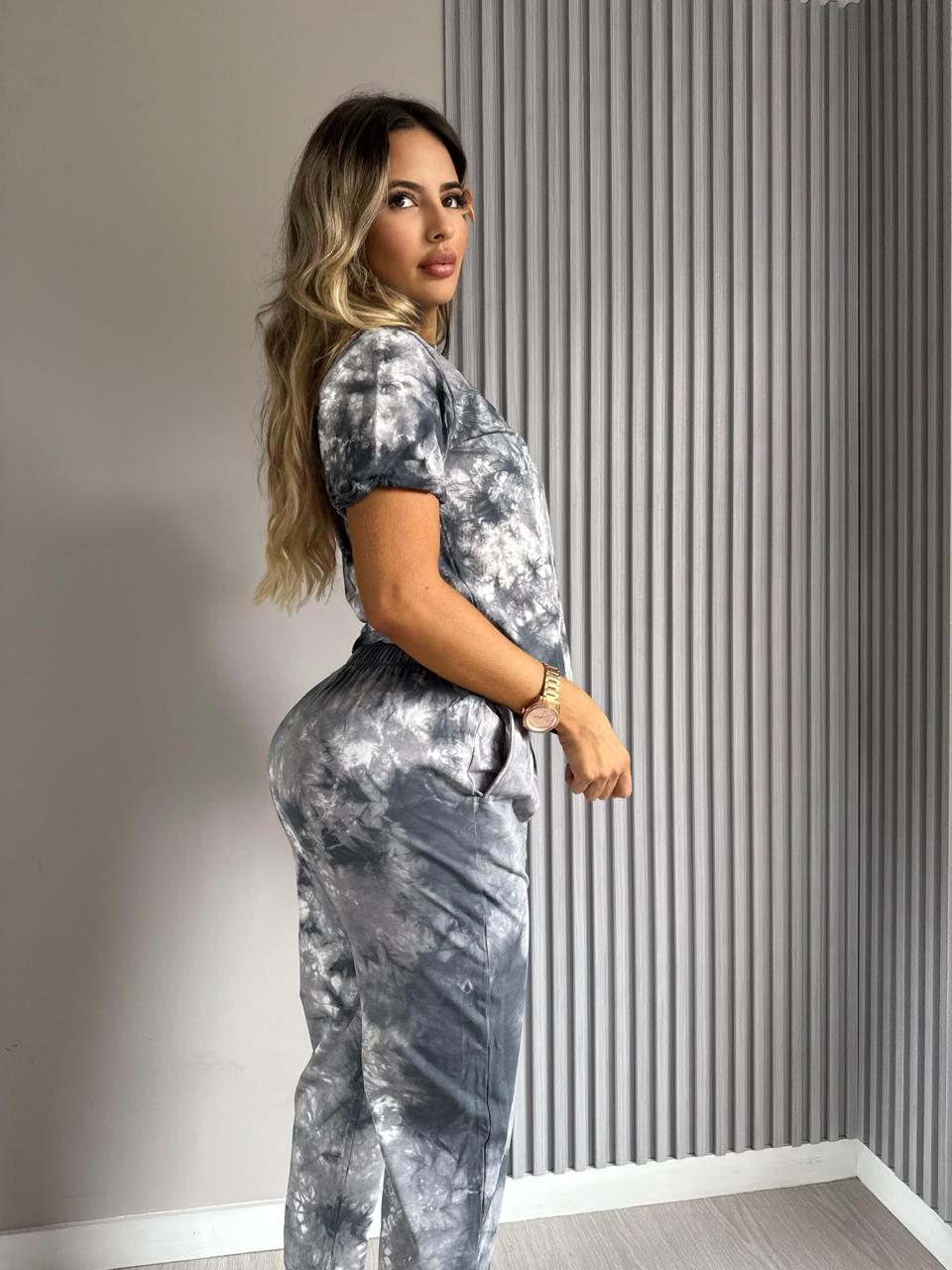 Conjunto tela fría Tie Dye